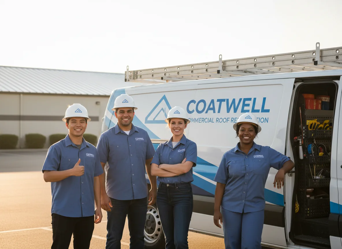 Commercial roof coating company in Duff, TN